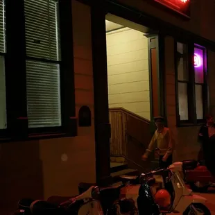 Dallas Classic Scooter Rally at northern soul night!