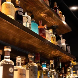 The best spirits selection around:)