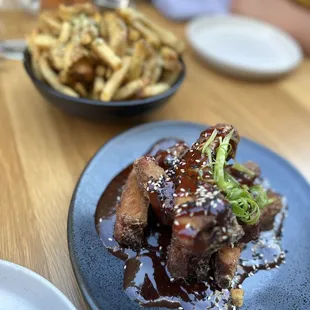Spicy crispy ribs