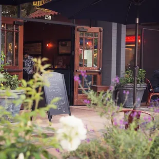 outside, sushi and sashimi