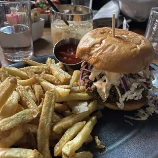 Buttermilk Fried Chicken Tenders and Fries