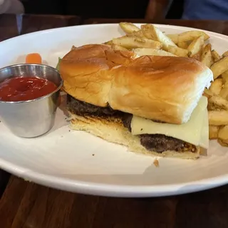 Brandt Farm Beef Sliders and Fries