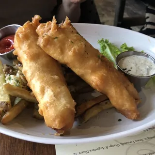 Beer Battered Fish and Chips