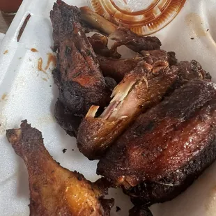 Dry and disgusting chicken wings