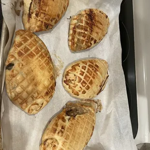 My bad for baking them on a rack should have been on parchment paper. Excellent place and great staff!!