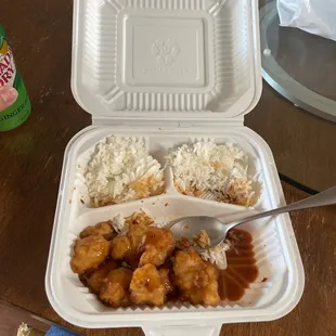 Orange chicken