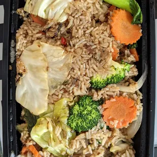 Spicy Fried Rice with Vegetables