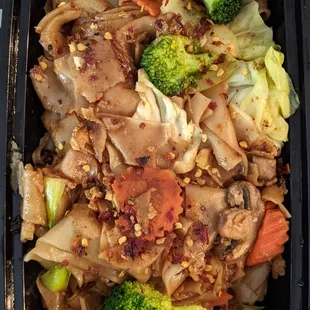 Pad Si Ew with Vegetables