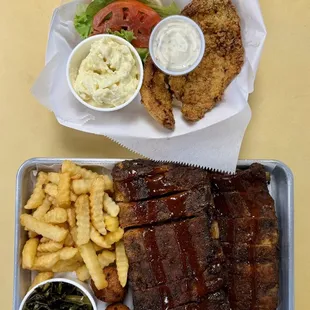 ribs and sides