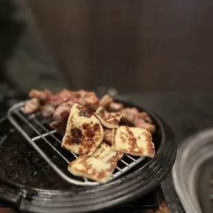 Grilled Cheese and Pork Belly