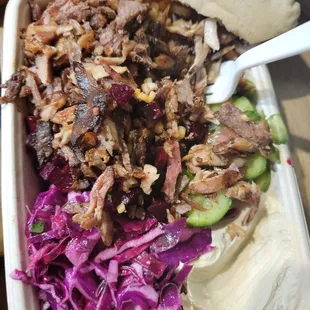 Beef &amp; chicken shawerma