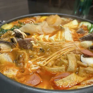 Spicy Red Pepper Tofu Stew