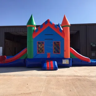 5n1 two sided slide for hours of fun in the sun!