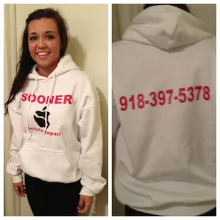 Sooner Cellular Repair Hoodie's Now Available!