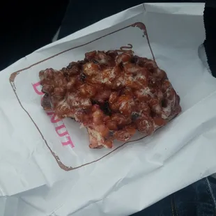 Got the last blueberry Fritter of the day!