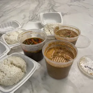 Panang Curry, Prik Khing, and Amazing