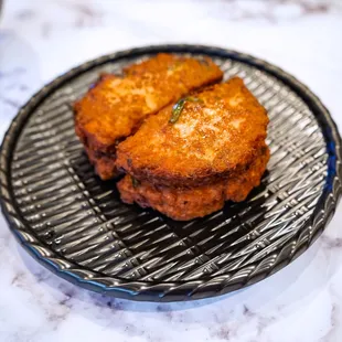 Mung bean pancakes