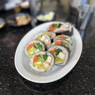 Veggie gimbap / kimbap