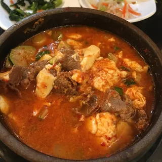 16. Seafood and Beef Soon Tofu Stew
