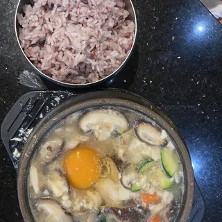 22. Mushroom Soon Tofu Stew