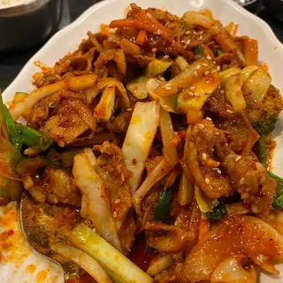 Spicy pork