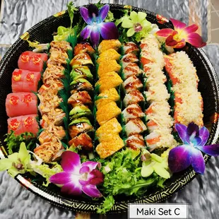 sushi and sashimi