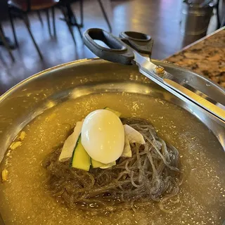 Buckwheat Noodles in Soup