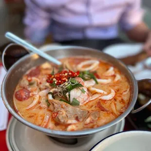 Seafood Tom Yum hotpot