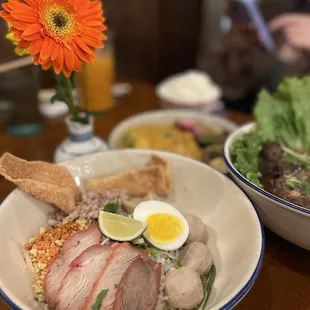 Dry Sukhothai Tom Yum Noodle.