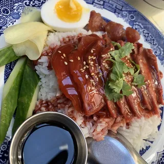 Roasted Pork Over Rice