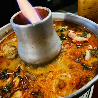 Seafood Tom Yum hotpot