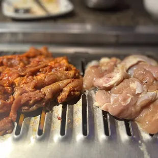 Spicy pork &amp; chicken bulgogi