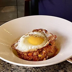 Kimchi Fried Rice was tasty but seemed like fresh rice was used instead of cold drier rice. $12.    3.5*