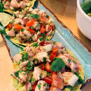 CEVICHE TOSTADAS