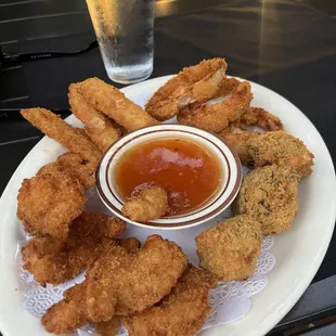 Fried Shrimp &amp; Calamari (15 min)