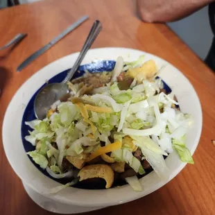 Frito pie w green
