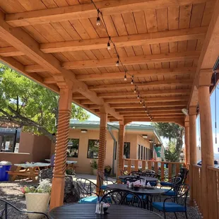 Outside patio
