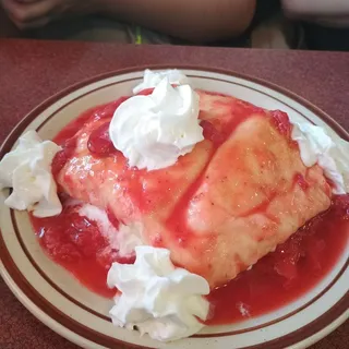 Stuffed Ice Cream Sopaipilla