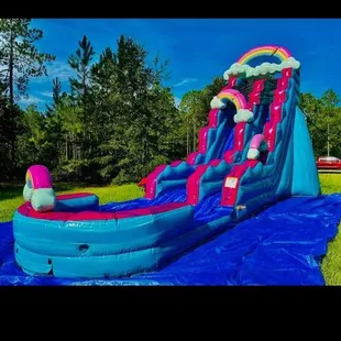 20 foot Unbreakable rainbow slide