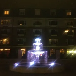 Gorgeous view of the fountain