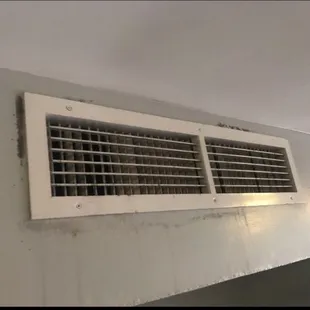 Oh, just a vent in the hallway with mold growing around it ‍