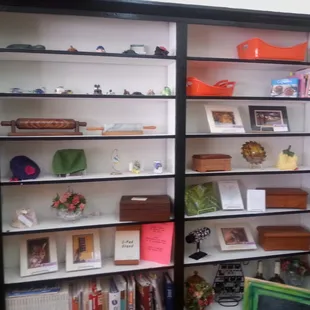 They sell local items