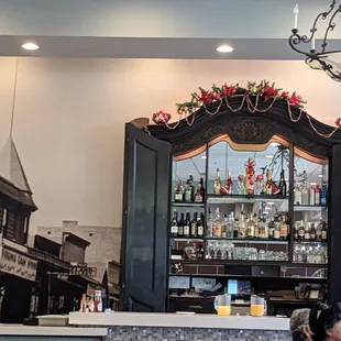 an old photo of the bar