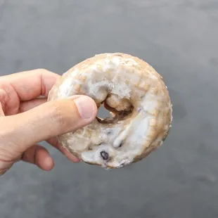 Blueberry Glazed Donut.