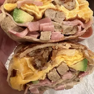 Meat Lovers Burrito