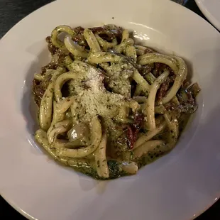 Caserecci al pesto