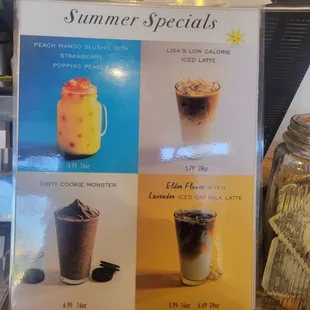 Summer Specials