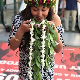 Hawaiian Haku &amp; Maile w/ twist of tuberose