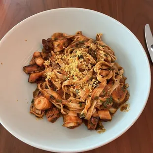 Octopus Pasta