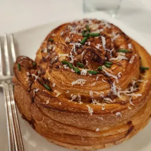 Spring onion spiral